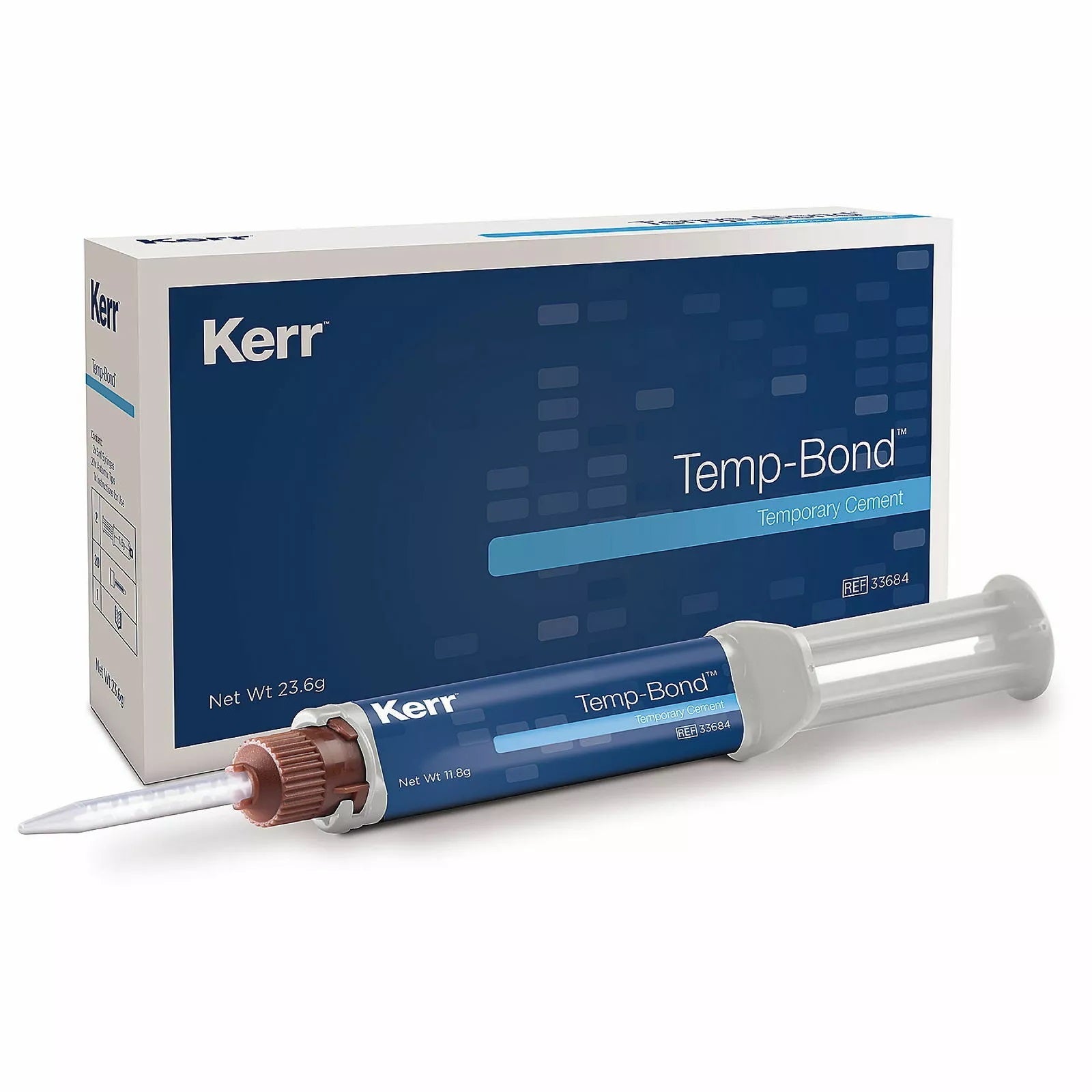Kerr Dental 33684 TempBond Zinc Oxide Eugenol Temporary Cement Automix Syringes 33215 Kerr Dental 33684 TempBond Zinc Oxide Eugenol Temporary Cement Automix Syringes 33215